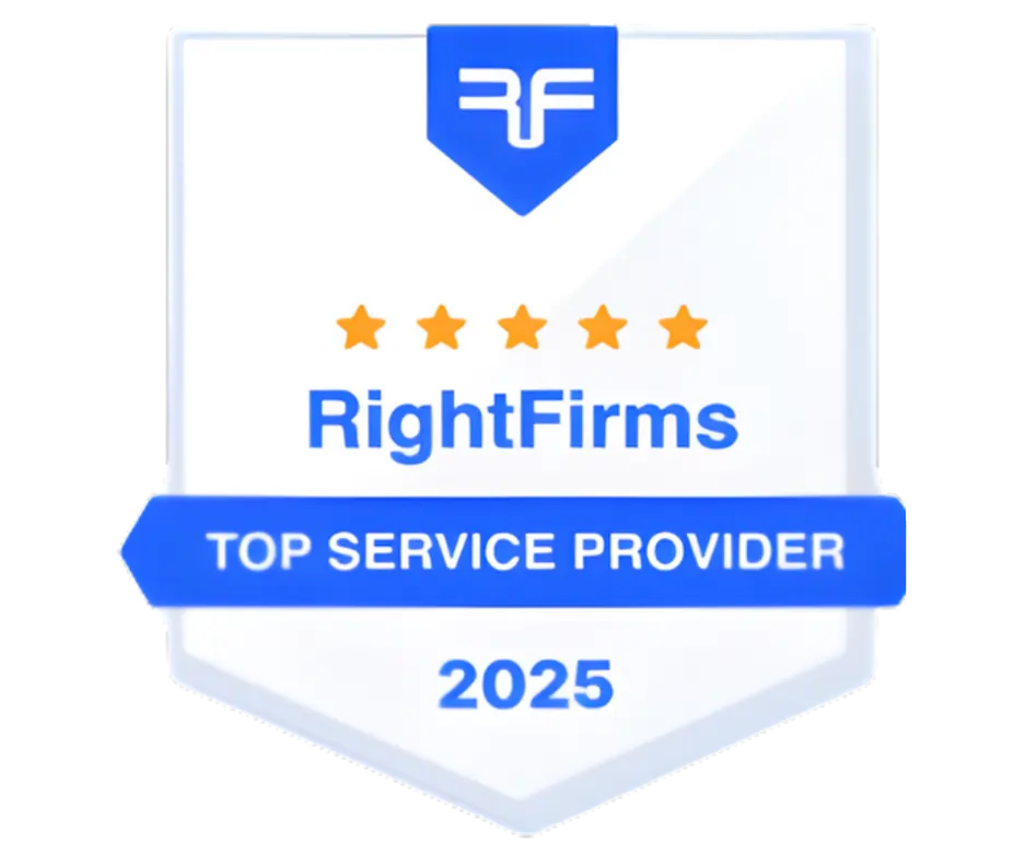 RightFirms award badge for AeroSoft