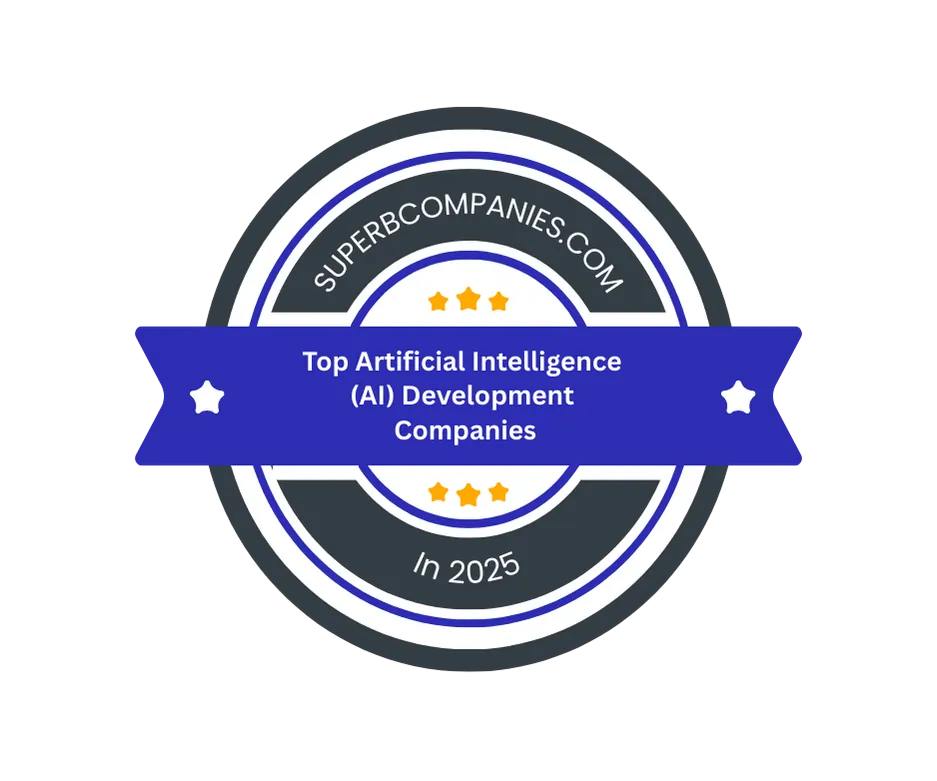 SuperbCompanies award badge for AeroSoft