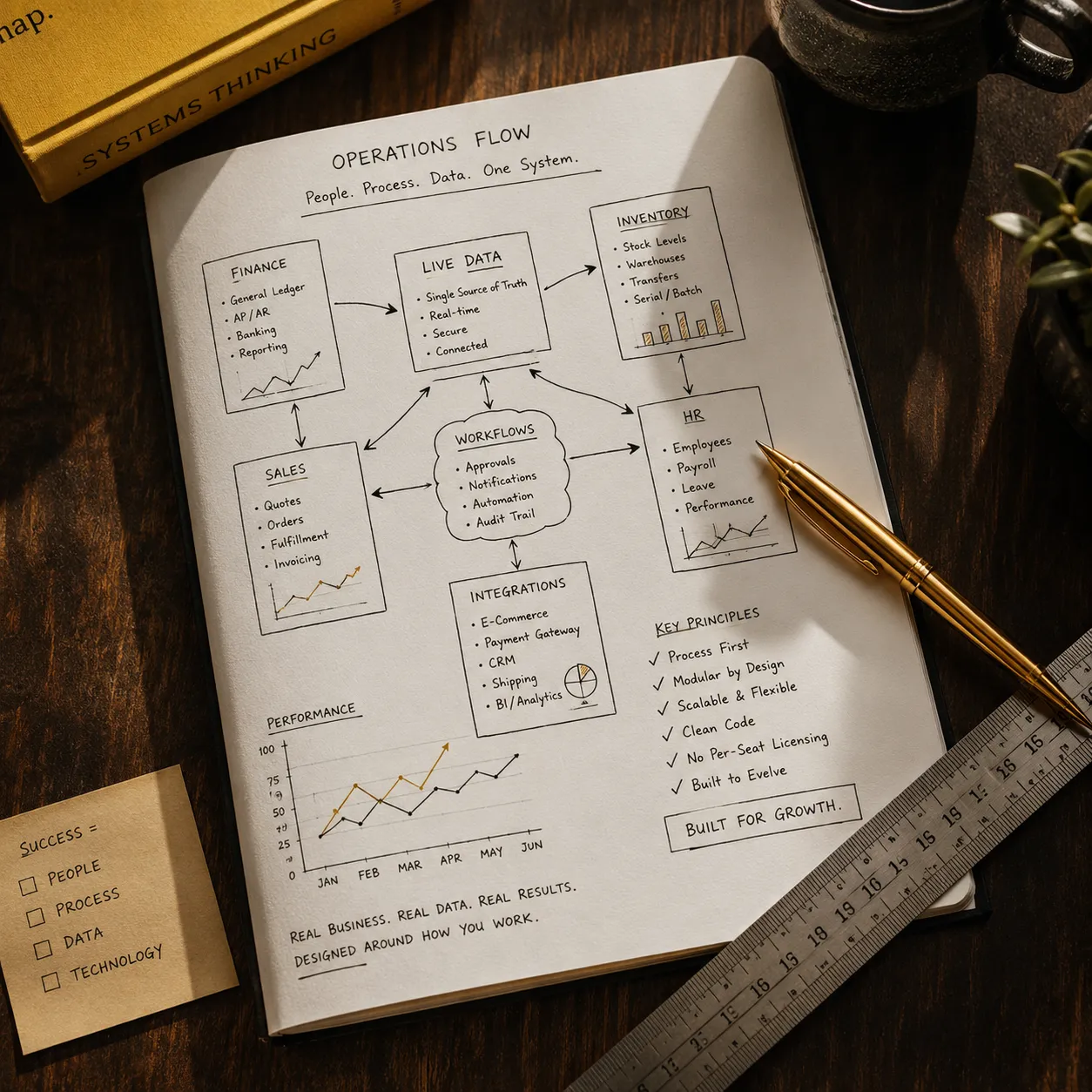 An ERP Shaped Around Your Operations