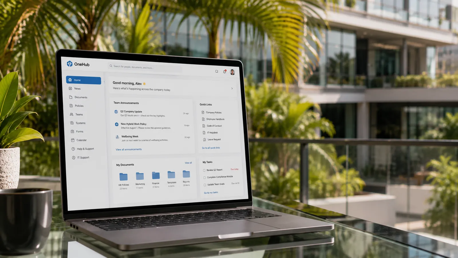Custom Internet Portal